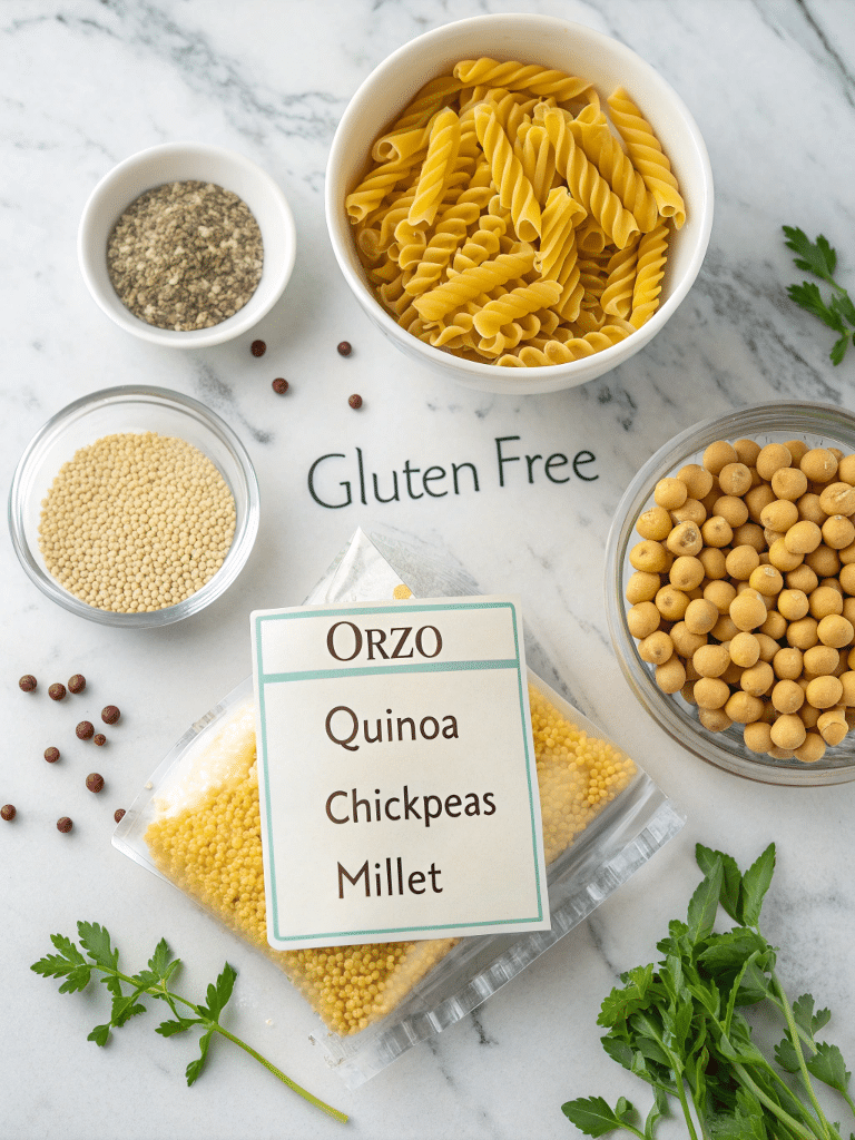 Gluten-free orzo and substitutes – ingredient guide