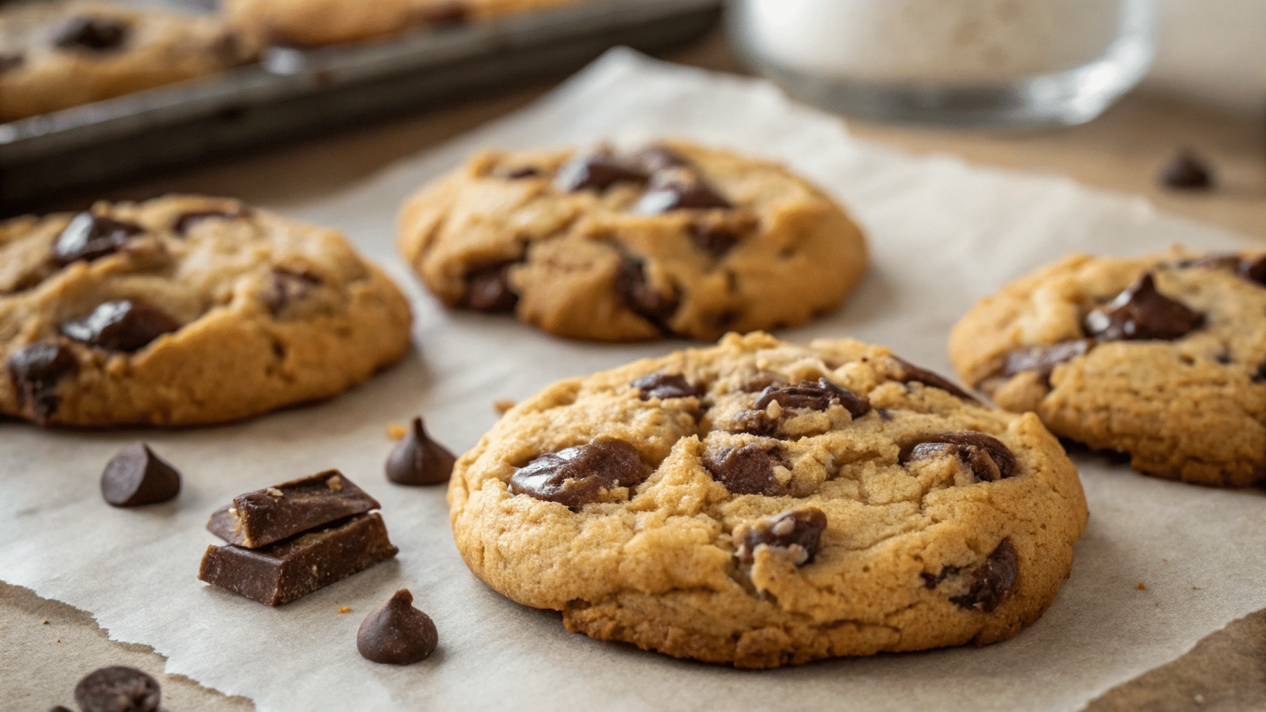Gluten Free Chocolate Chip Cookies for soft cookie lovers