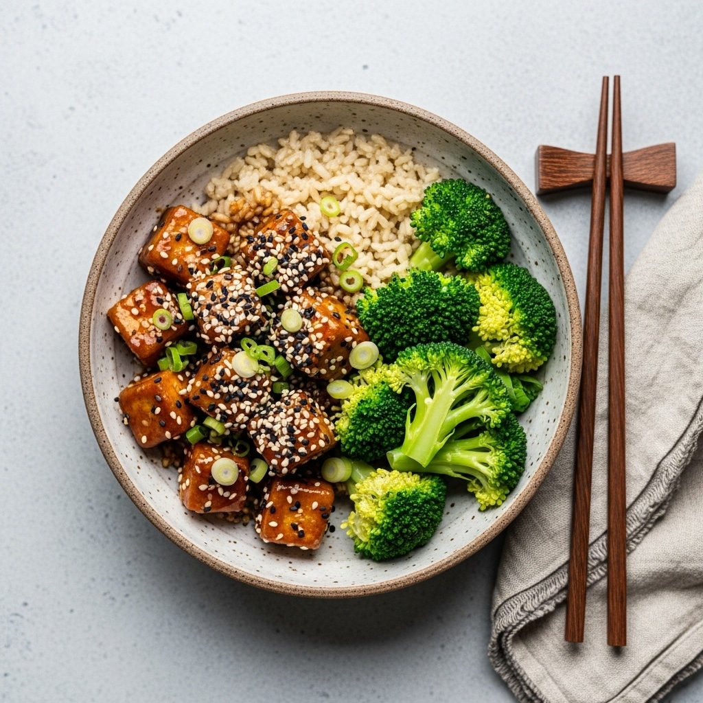 Crispy Baked Sesame Tofu (Better Than Takeout!)