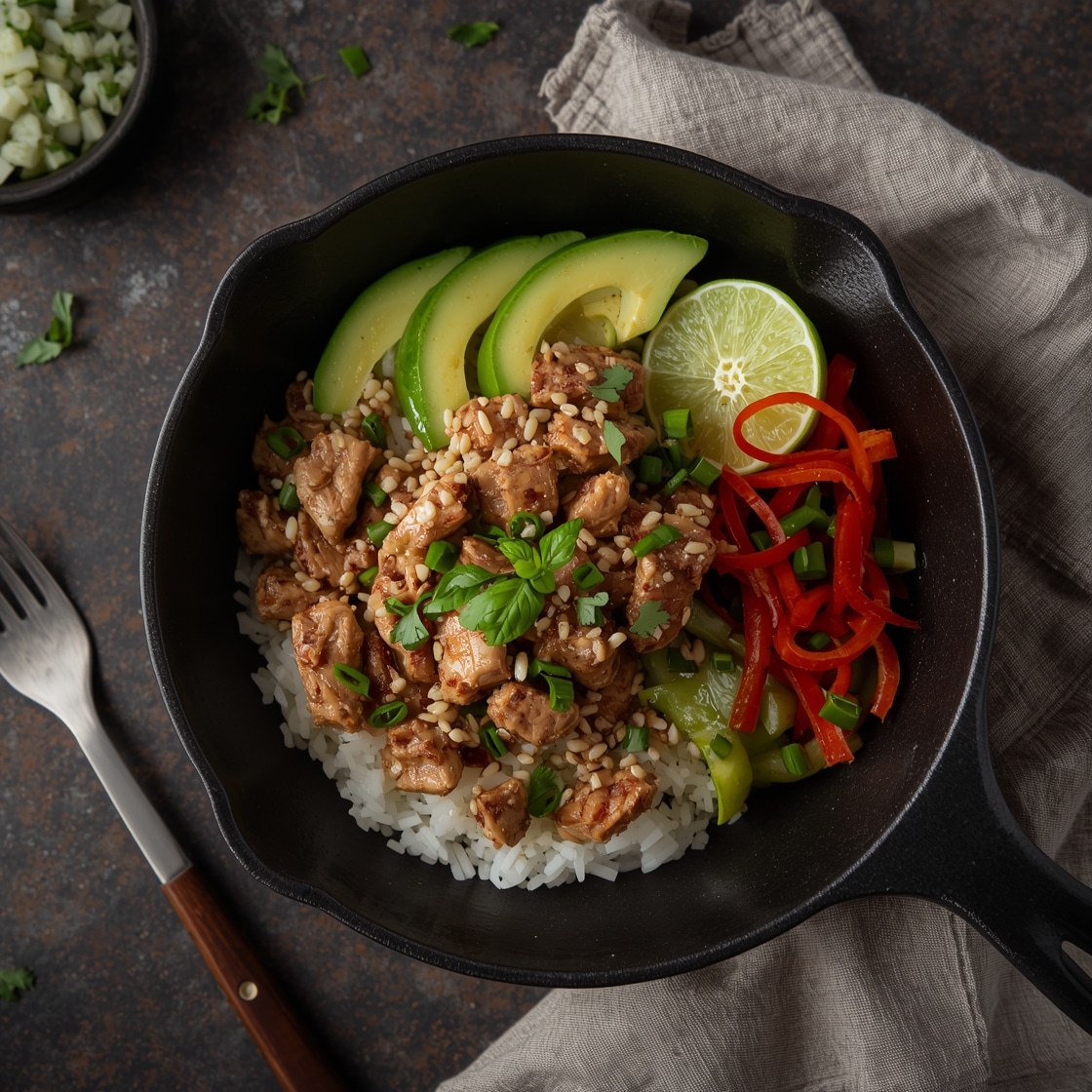 Skillet Tuna Rice Bowl: Easy Dinner in 30 Minutes