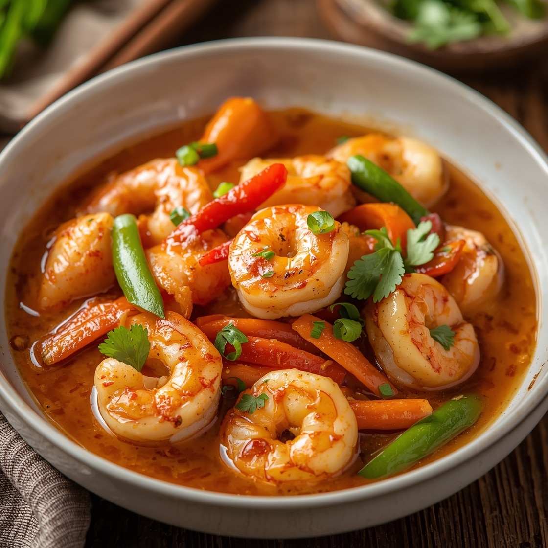 Stir Fry Shrimp Stew: Easy One-Pan Recipe Tonight!