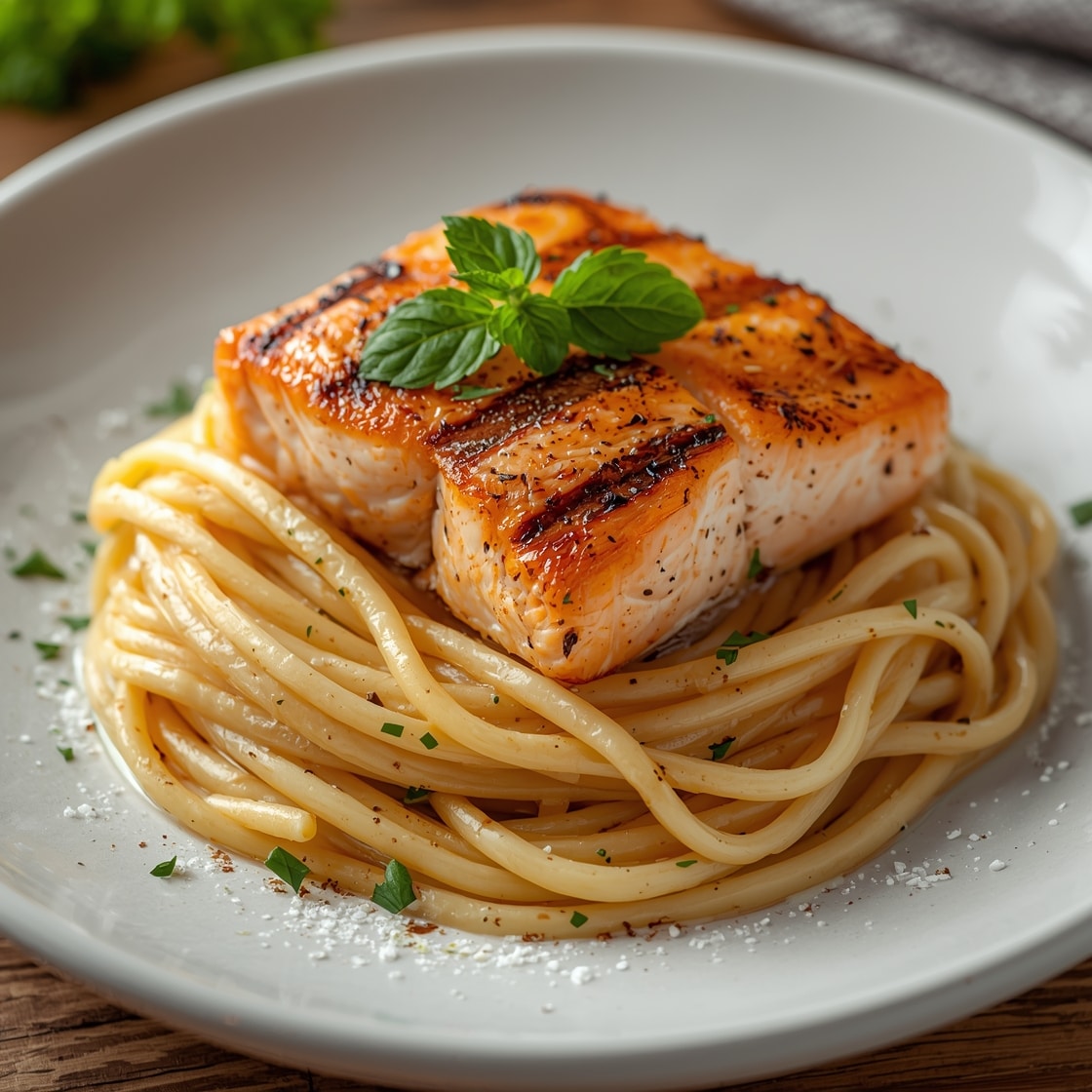 Grilled Salmon Pasta: The Easiest Weeknight Recipe
