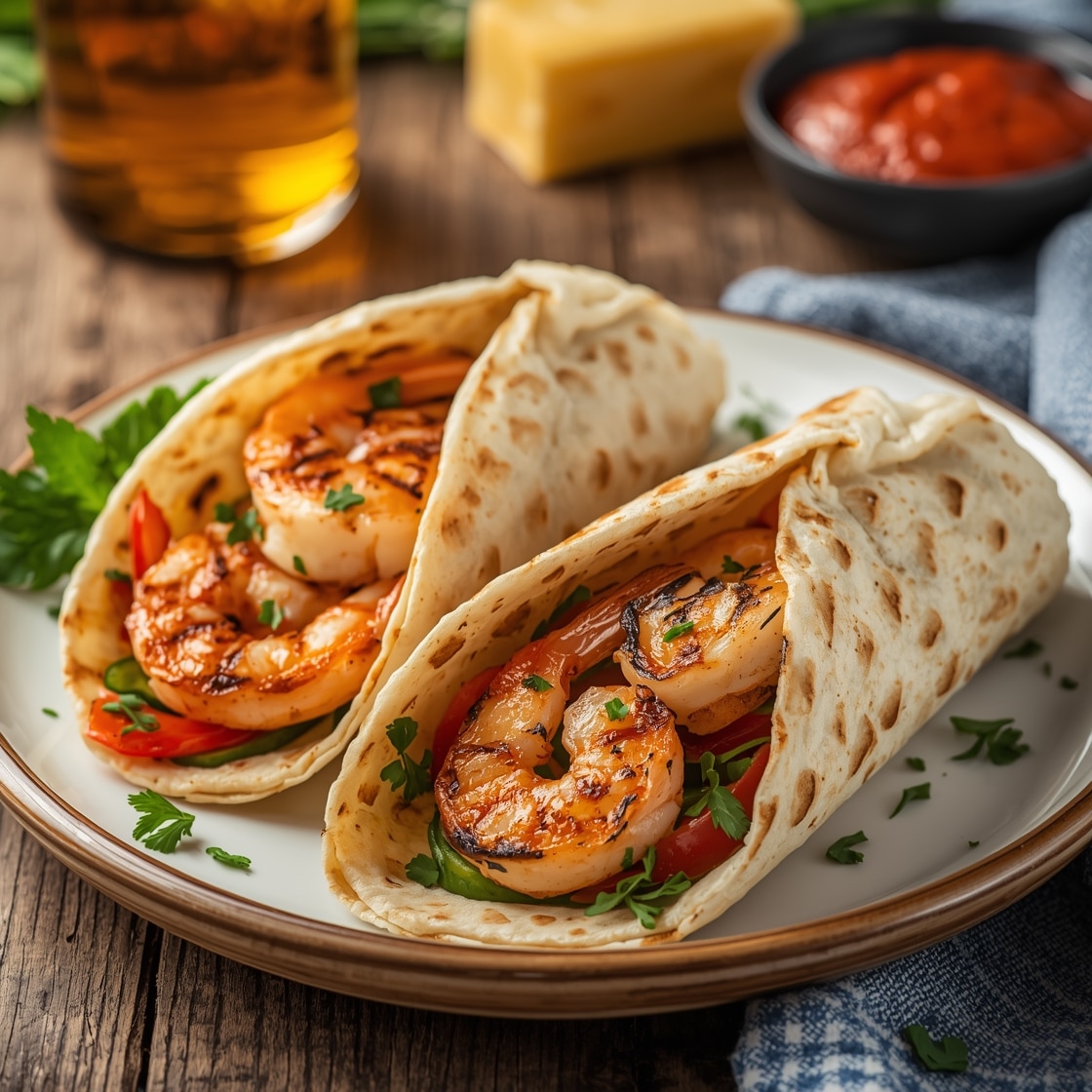 Grilled Shrimp Wraps: The EASIEST Recipe EVER!