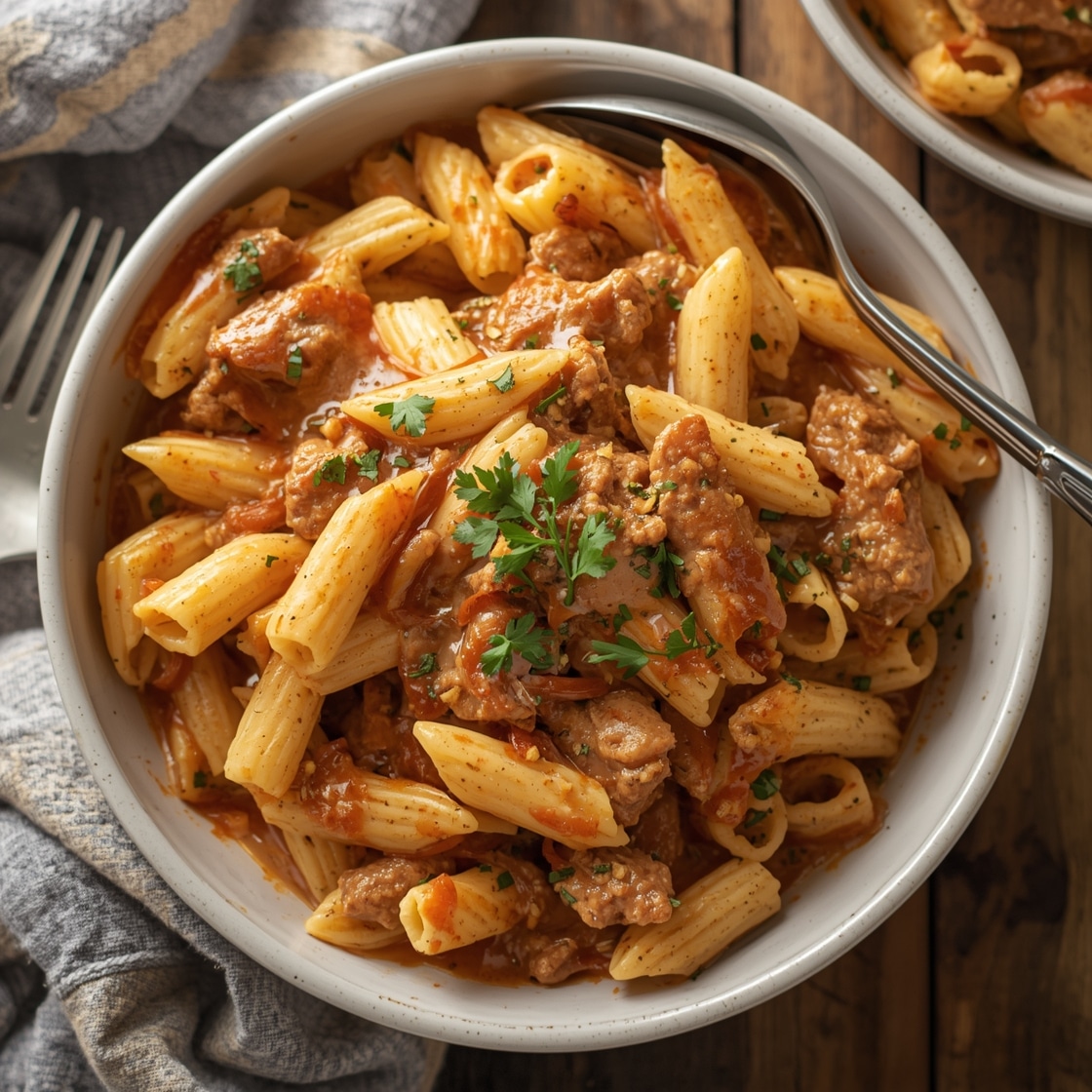 Slow Cooker Turkey Pasta: The EASIEST Dinner EVER