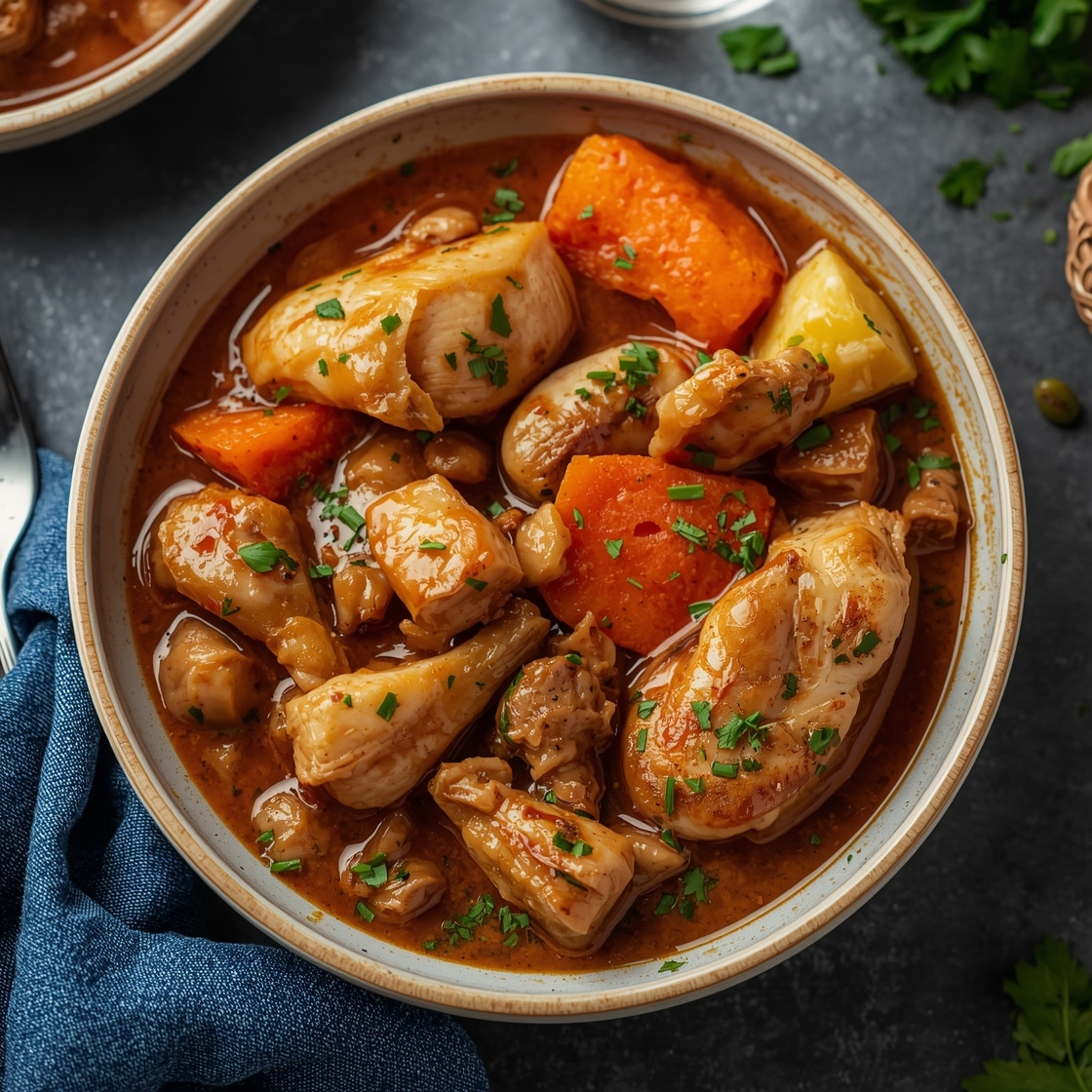Air Fryer Turkey Stew: Easy Comfort Food Tonight!