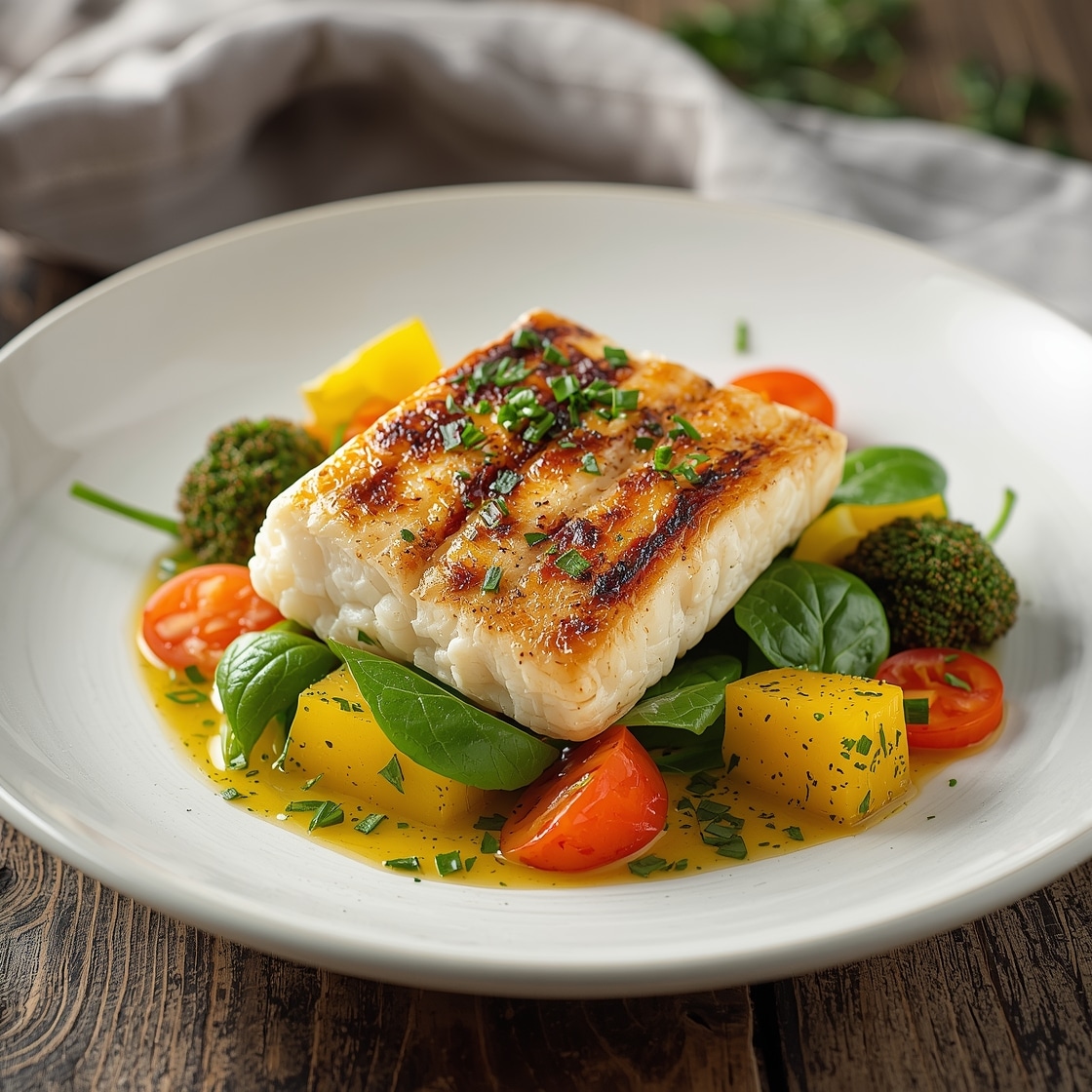 Grilled Cod Salad: The Easiest Summer Recipe EVER!