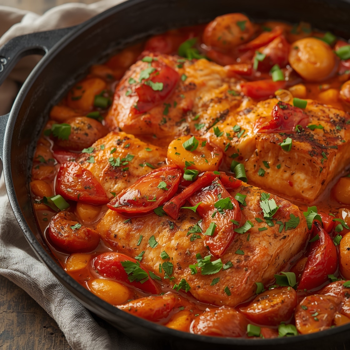Skillet Salmon Stew: Easy One-Pan Recipe Tonight!