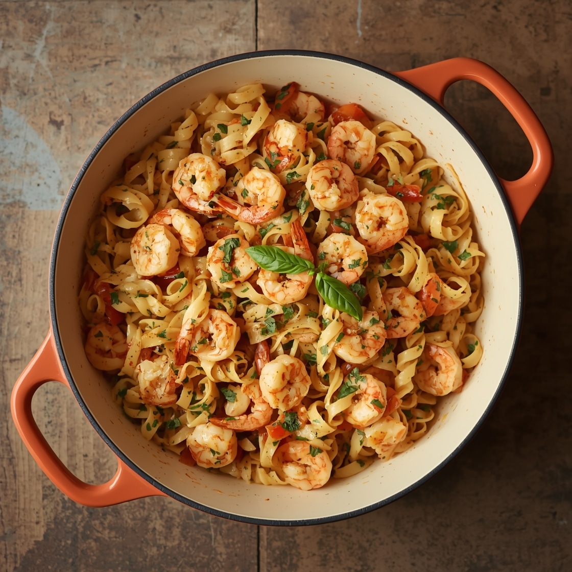 One Pot Shrimp Pasta: Easiest Dinner in 20 Minutes!