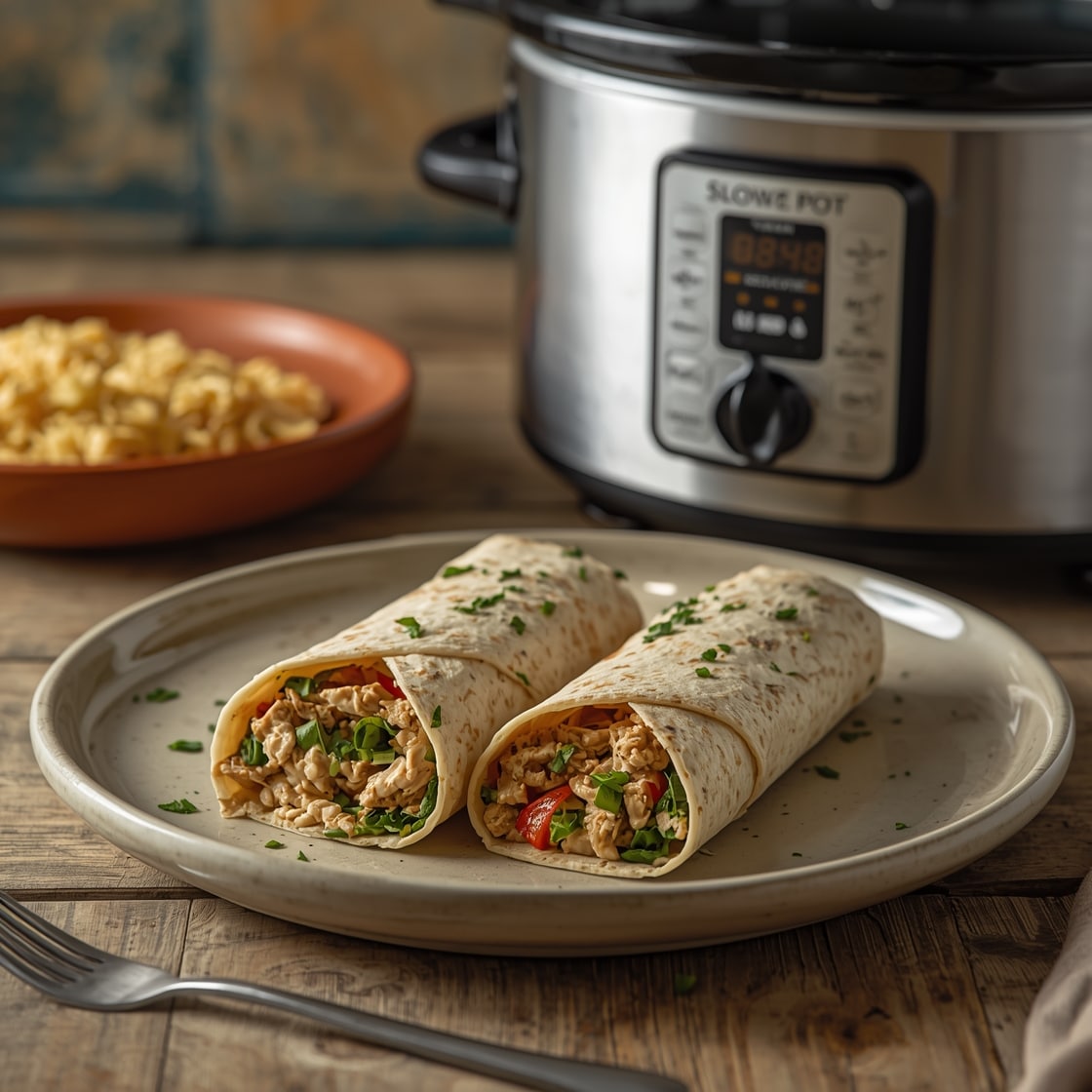 Slow Cooker Tuna Wraps: Easy Dinner Tonight!