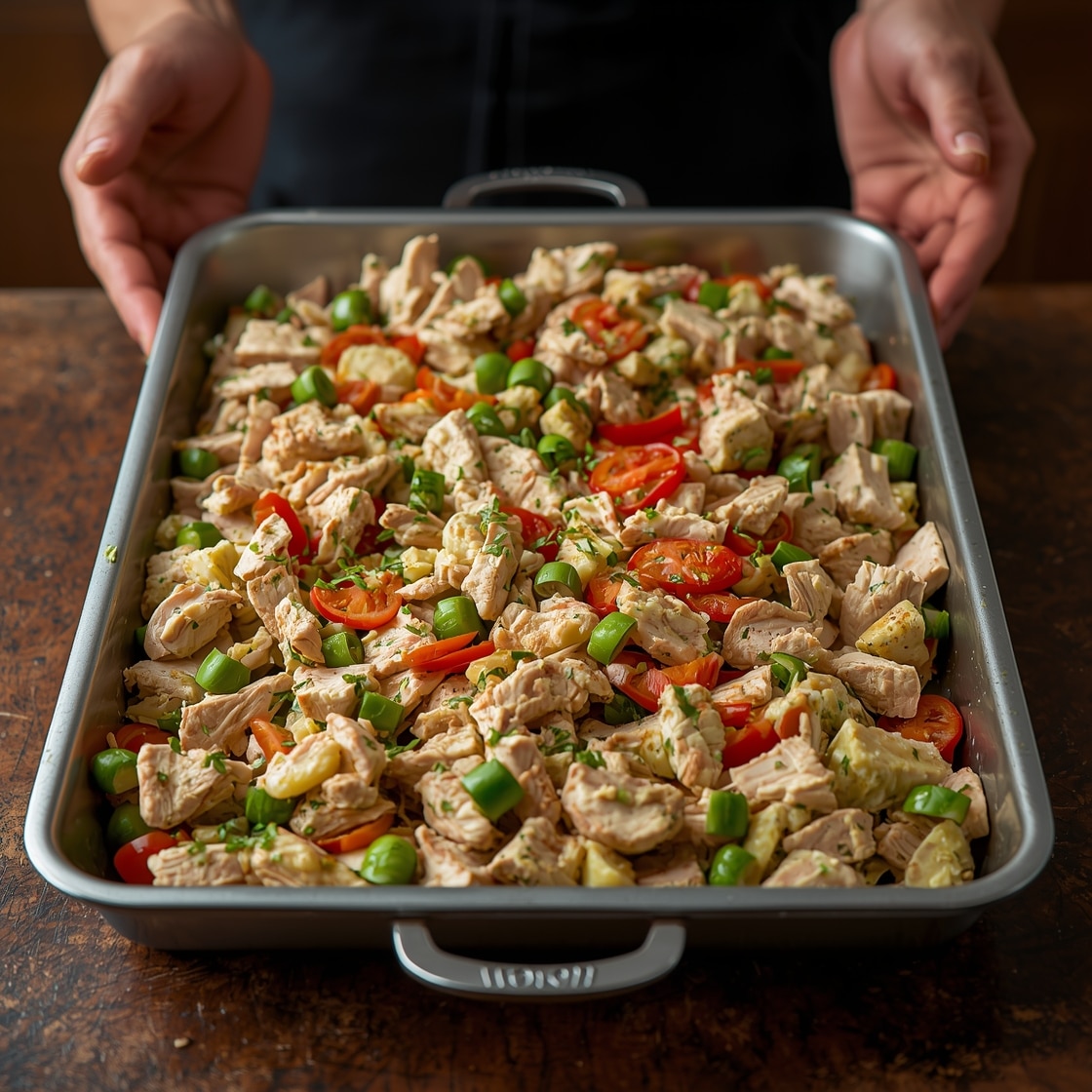 Sheet Pan Turkey Salad: The Easiest Dinner (Ever!)