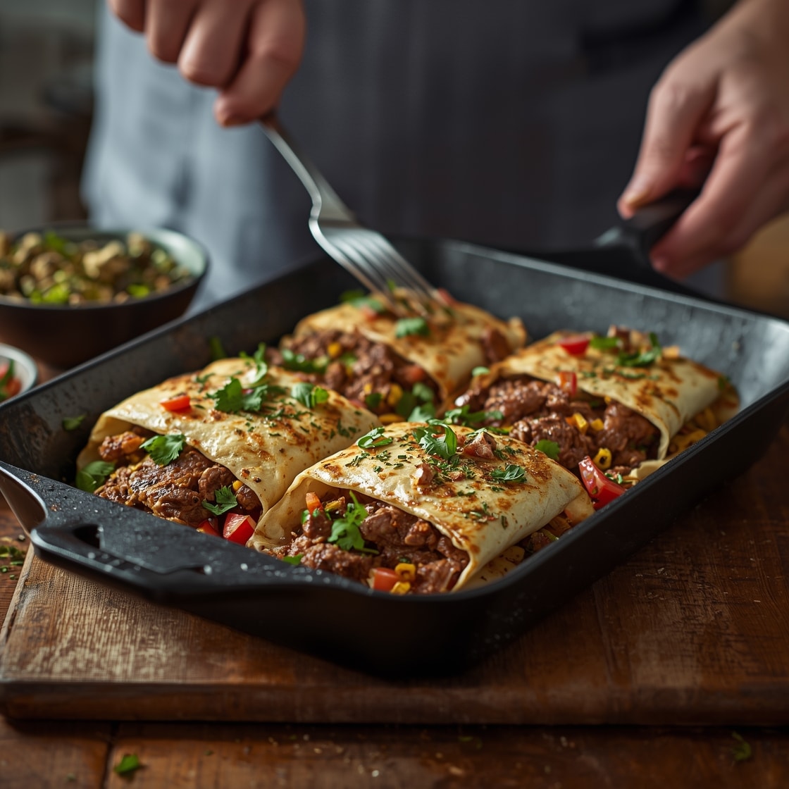 Sheet Pan Tuna Wraps: Easiest Weeknight Dinner EVER