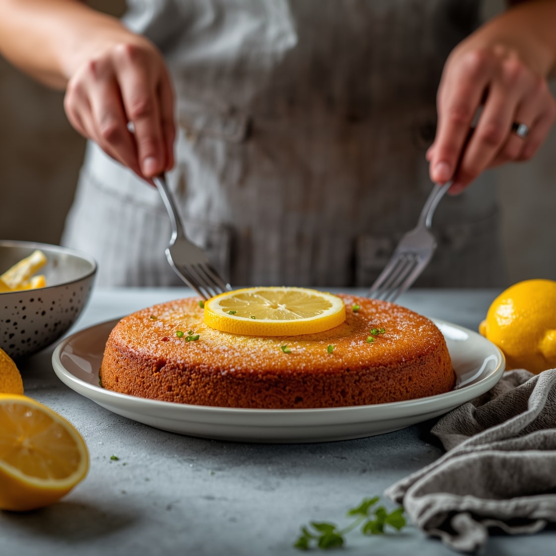 Gluten Free Lemon Cake: The BEST Easy Recipe EVER!