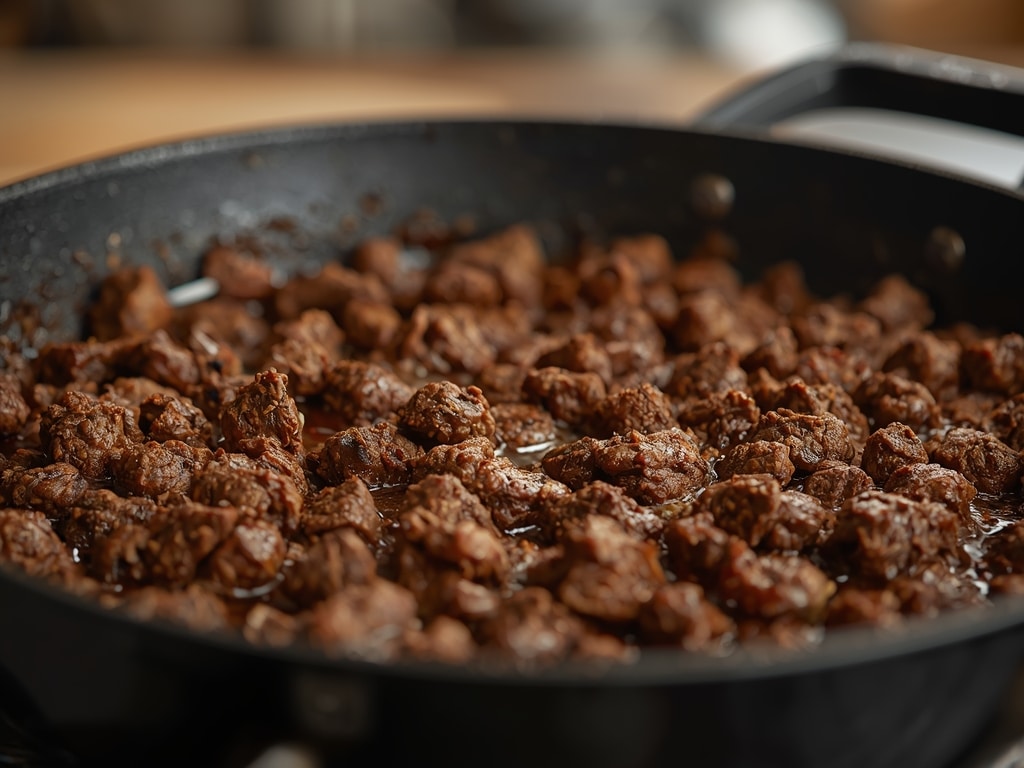 skillet beef tacos - Detail or variation