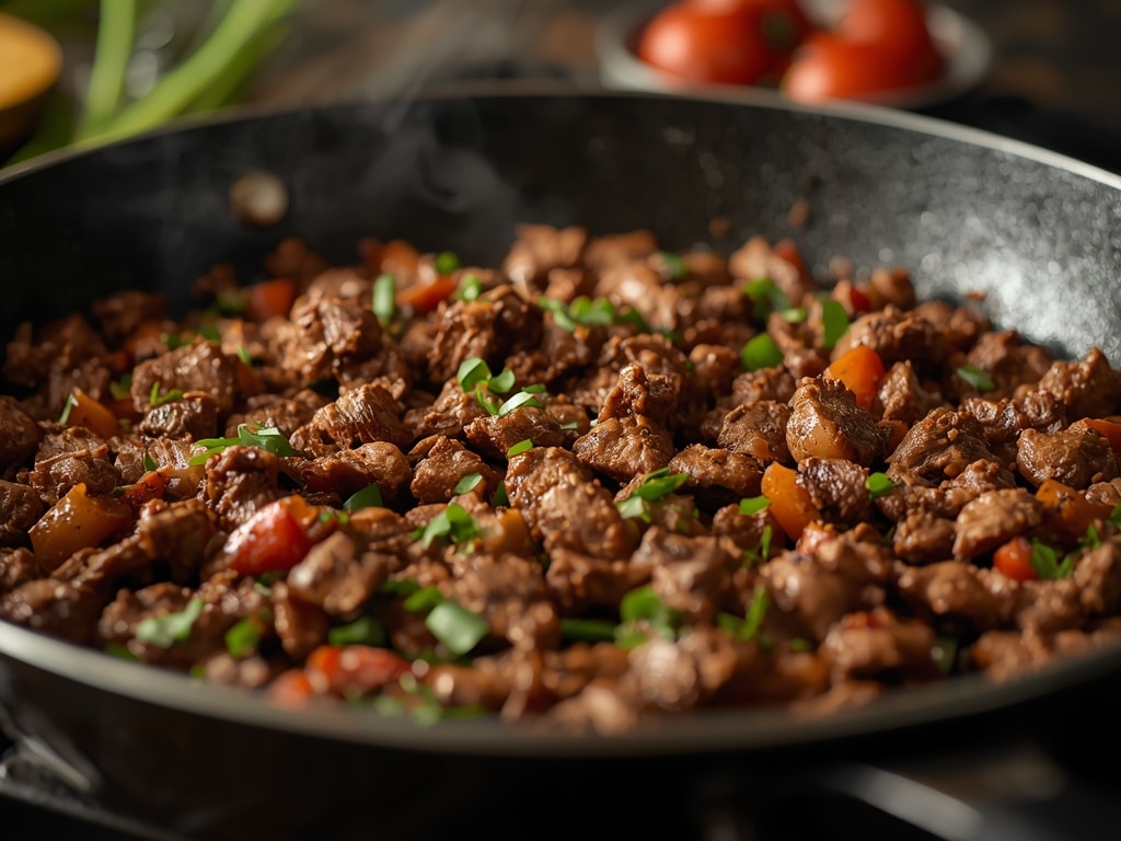 sheet pan beef wraps - Detail or variation