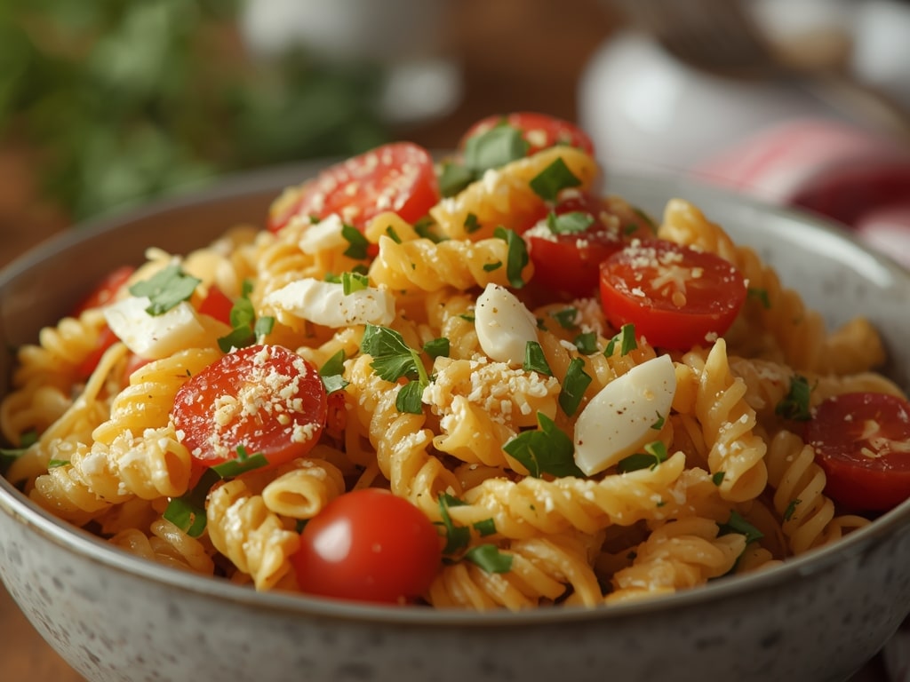 spring picnic pasta - Detail or variation