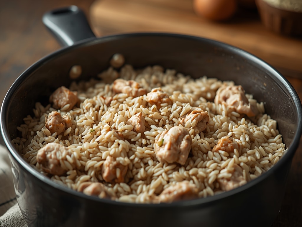 sheet pan turkey rice bowl - Detail or variation