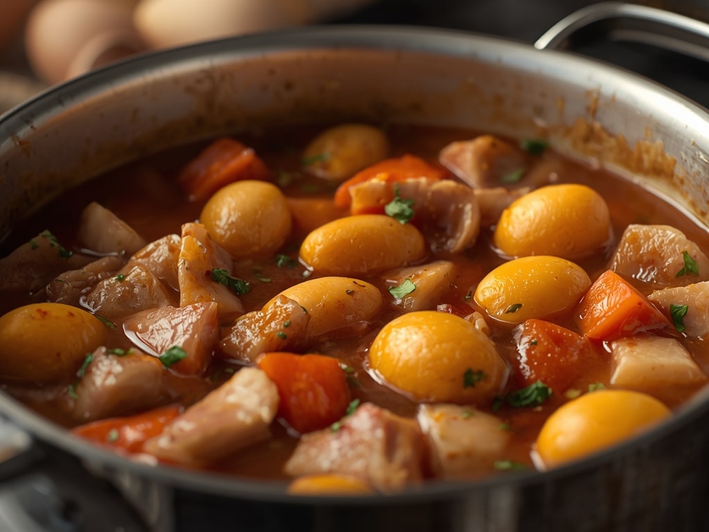 Easter brunch stew - Detail or variation