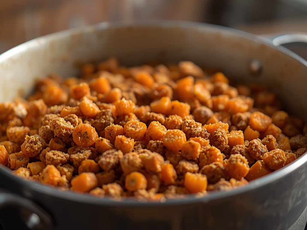 carrot fruit crisp - Detail or variation