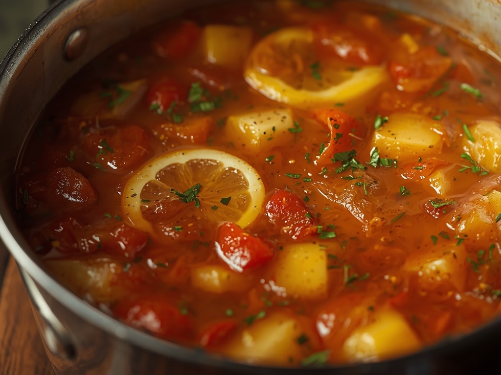 lemon stew - Detail or variation