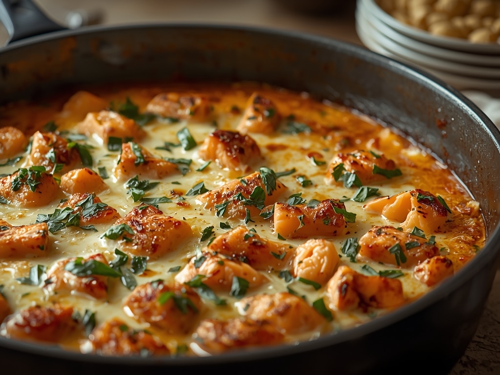 sheet pan salmon casserole - Detail or variation