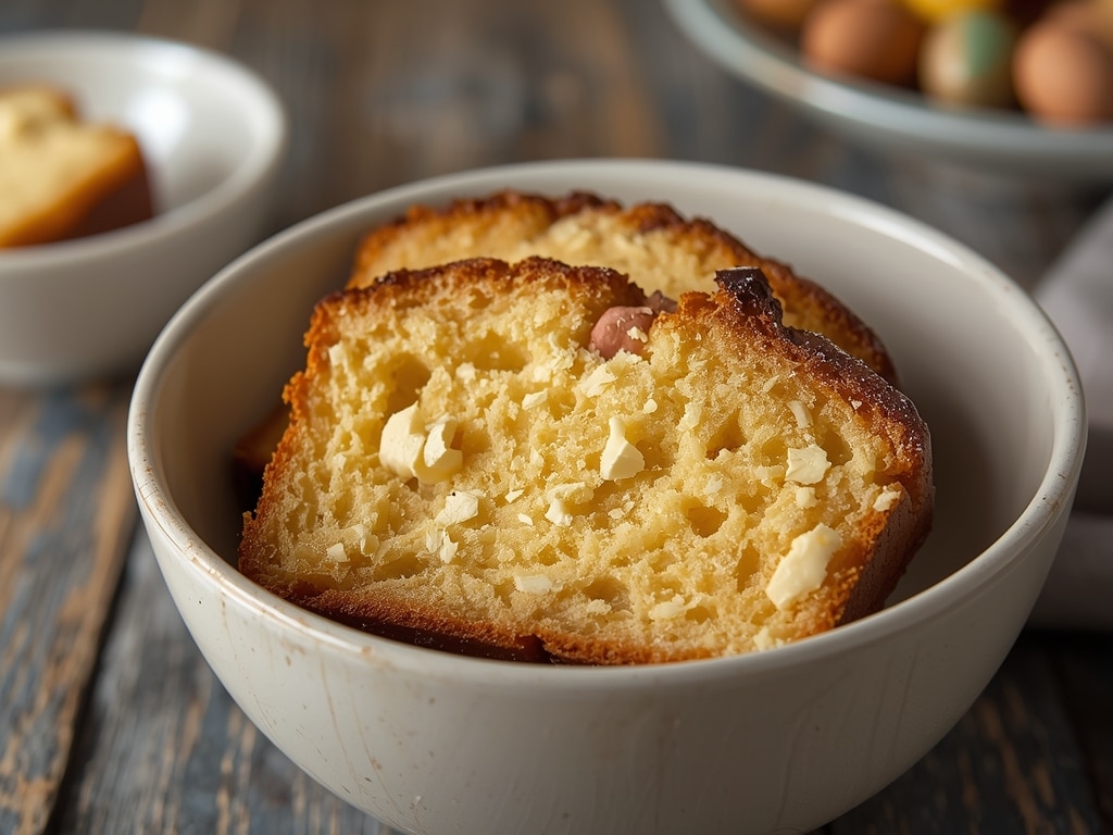 Easter brunch loaf cake - Detail or variation