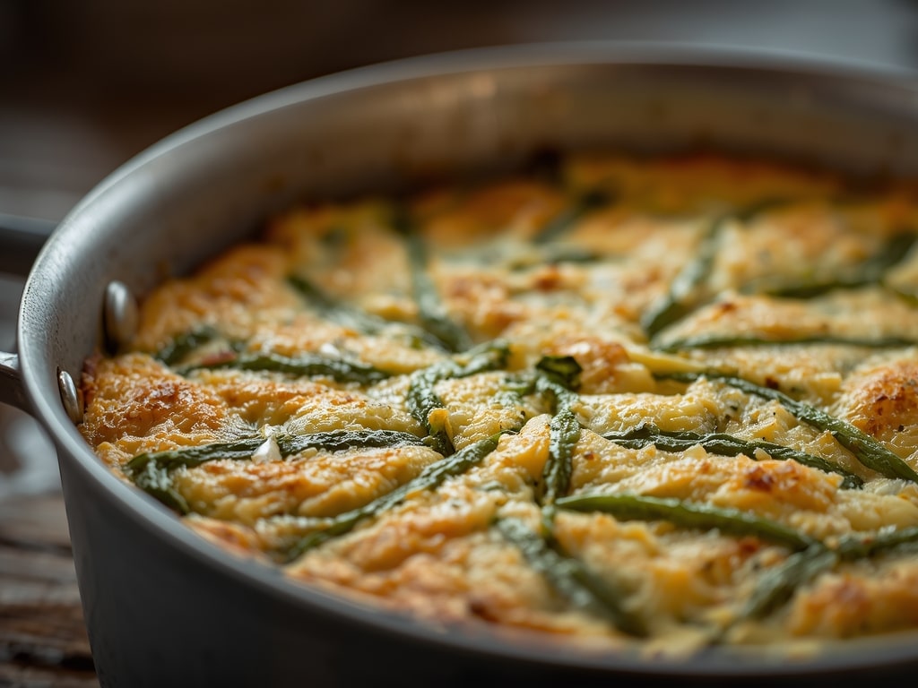 spring vegetable cheesecake - Detail or variation