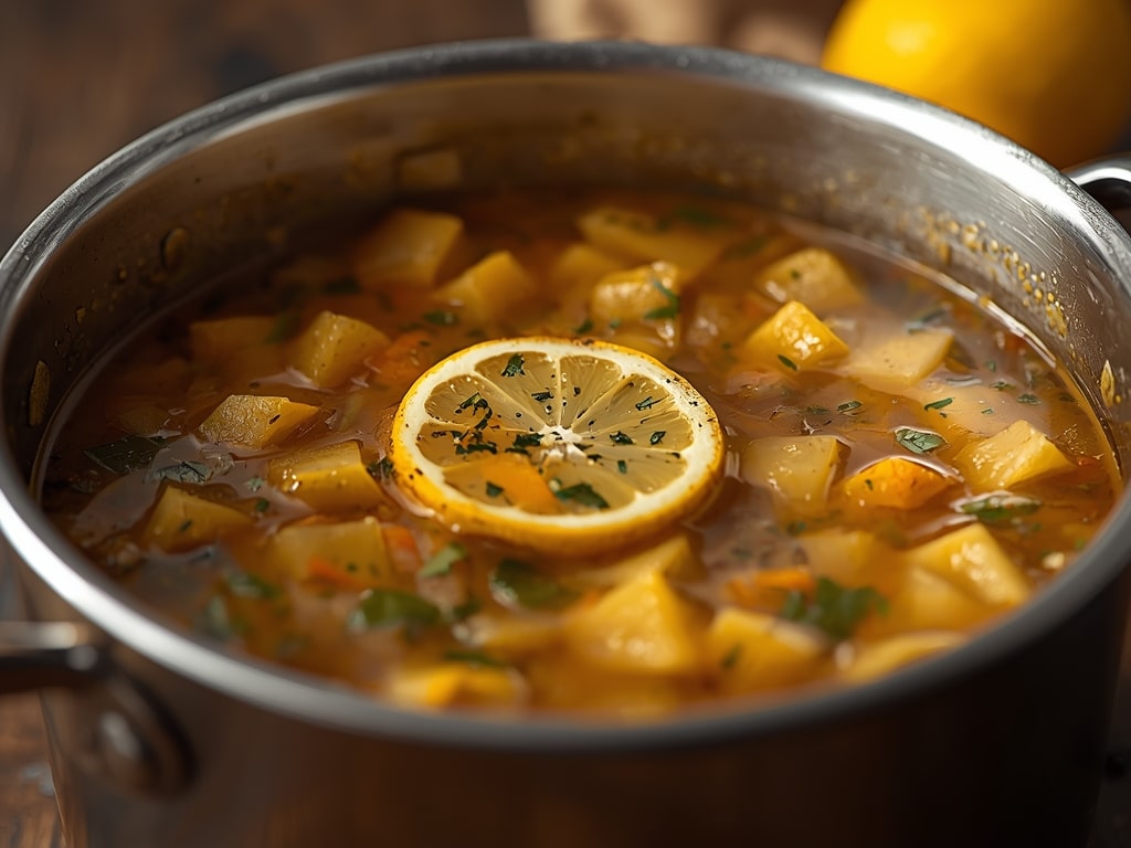 lemon stew - Detail or variation