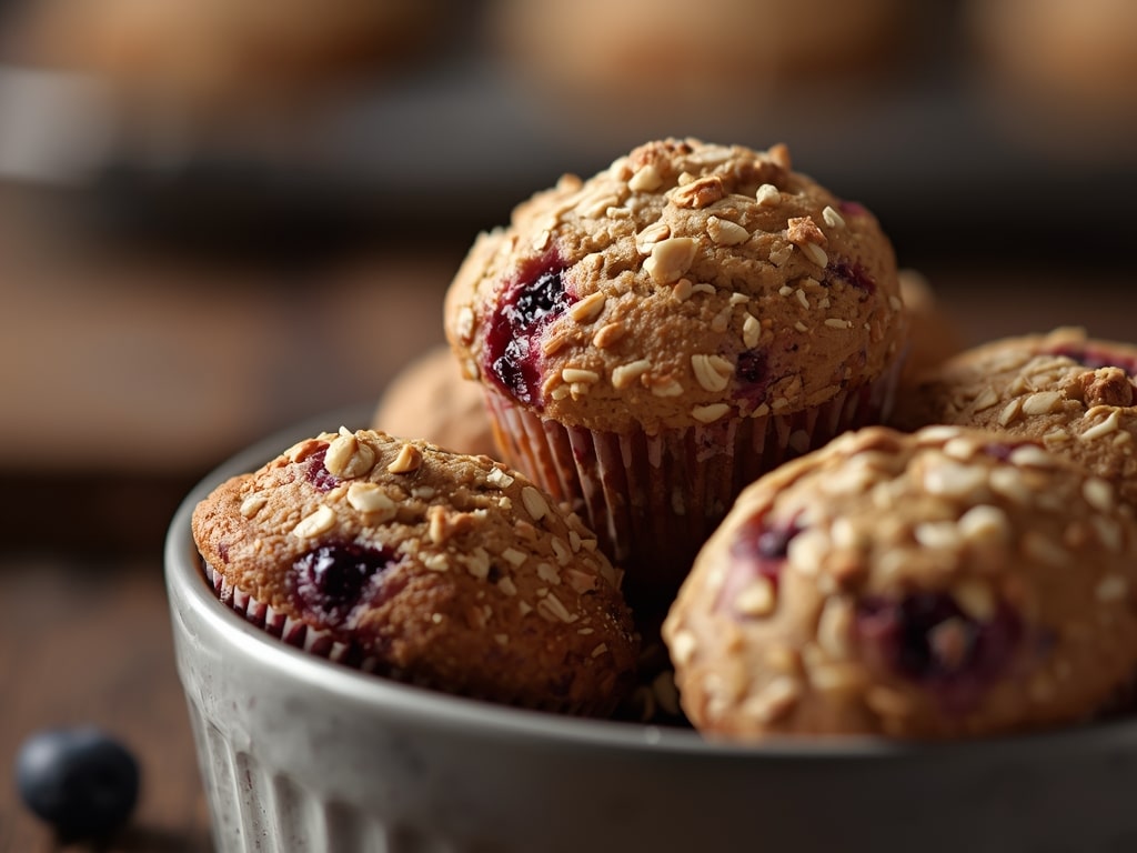 berry muffins - Detail or variation
