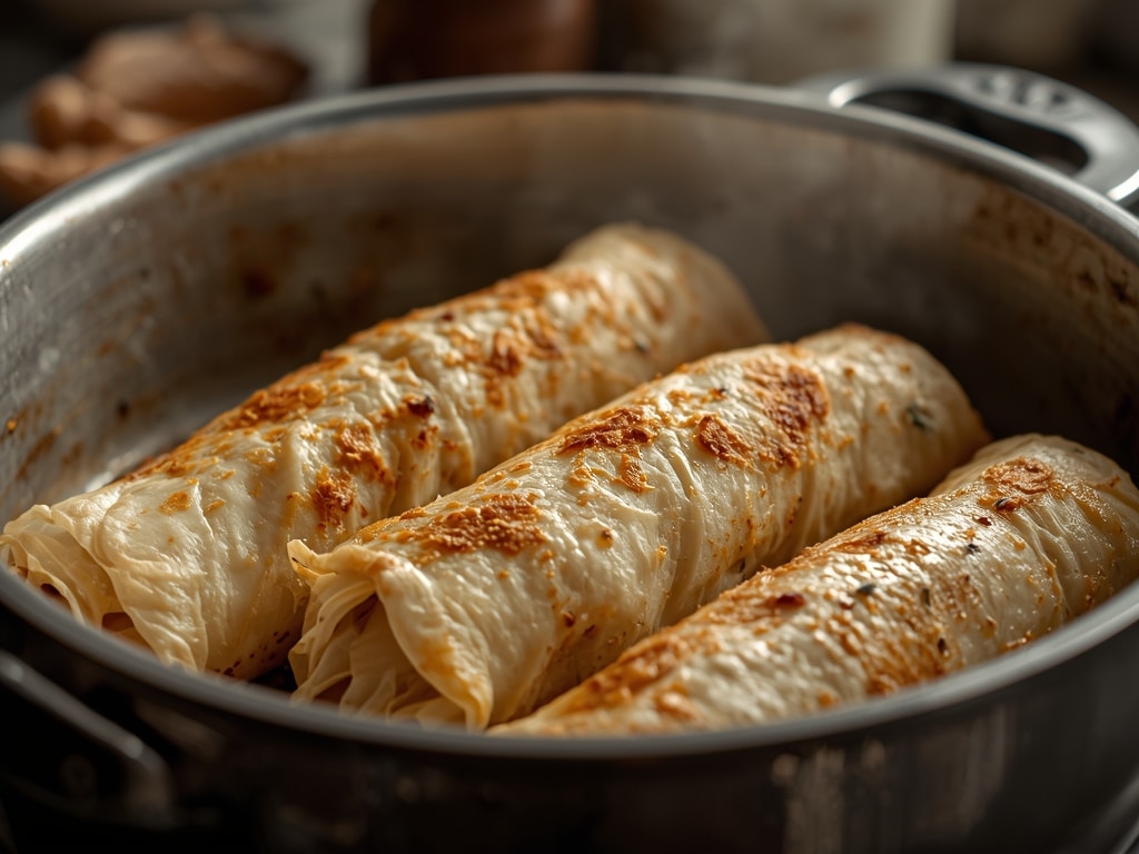 baked cod wraps - Detail or variation