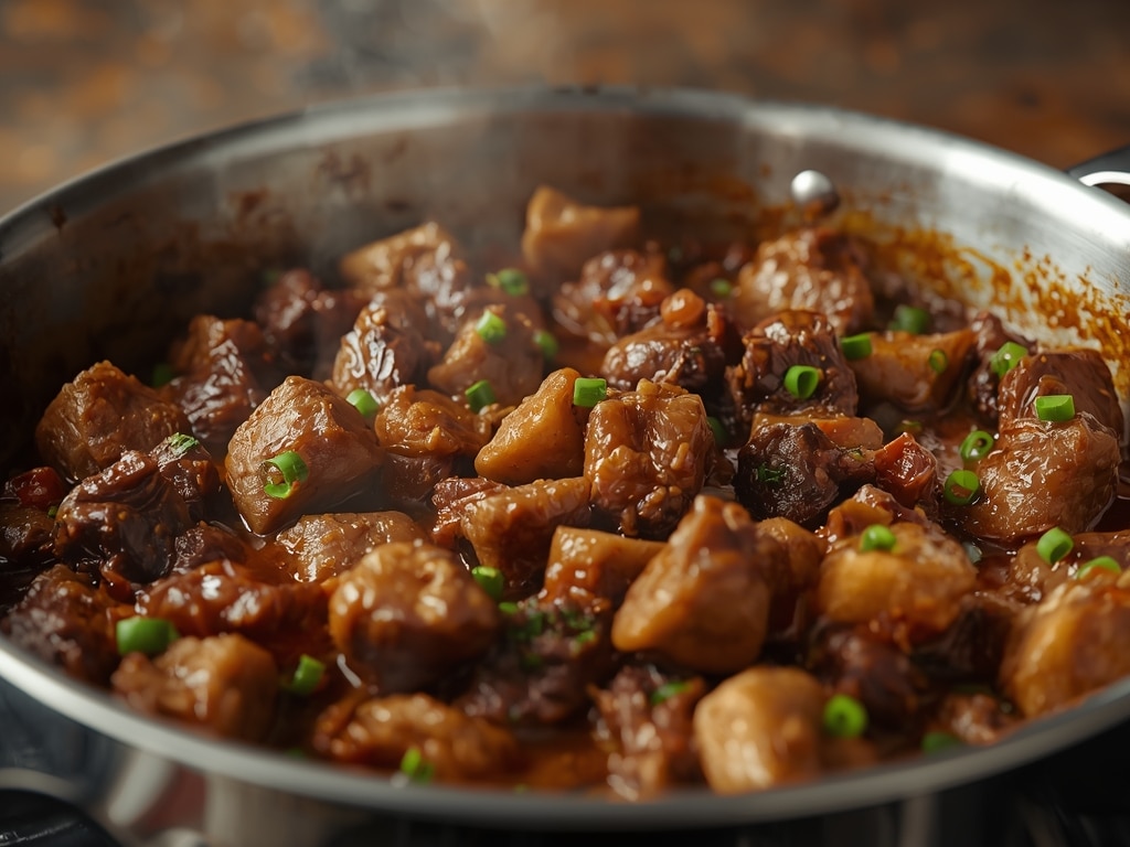 stir fry beef wraps - Detail or variation