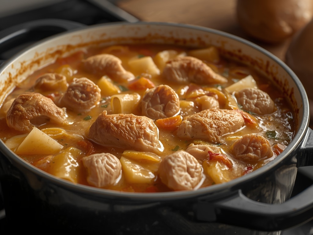 baked turkey soup - Detail or variation