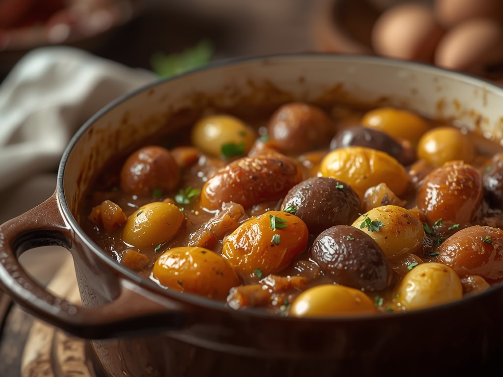 Easter dessert stew - Detail or variation