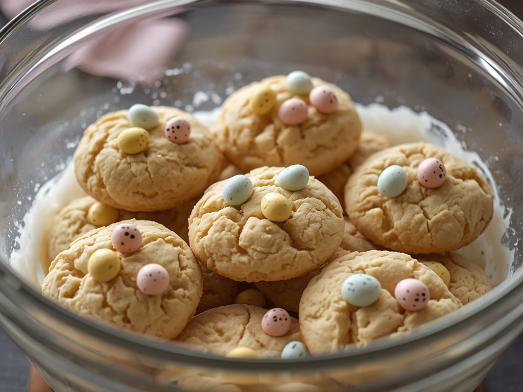 Easter dessert cookies - Detail or variation