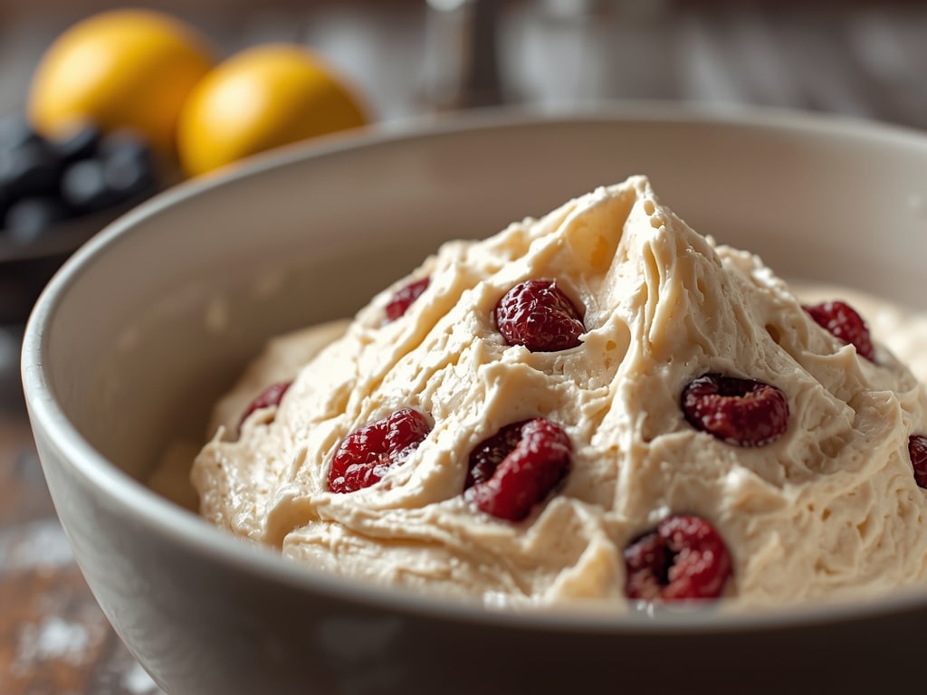 berry lemon cake - Detail or variation