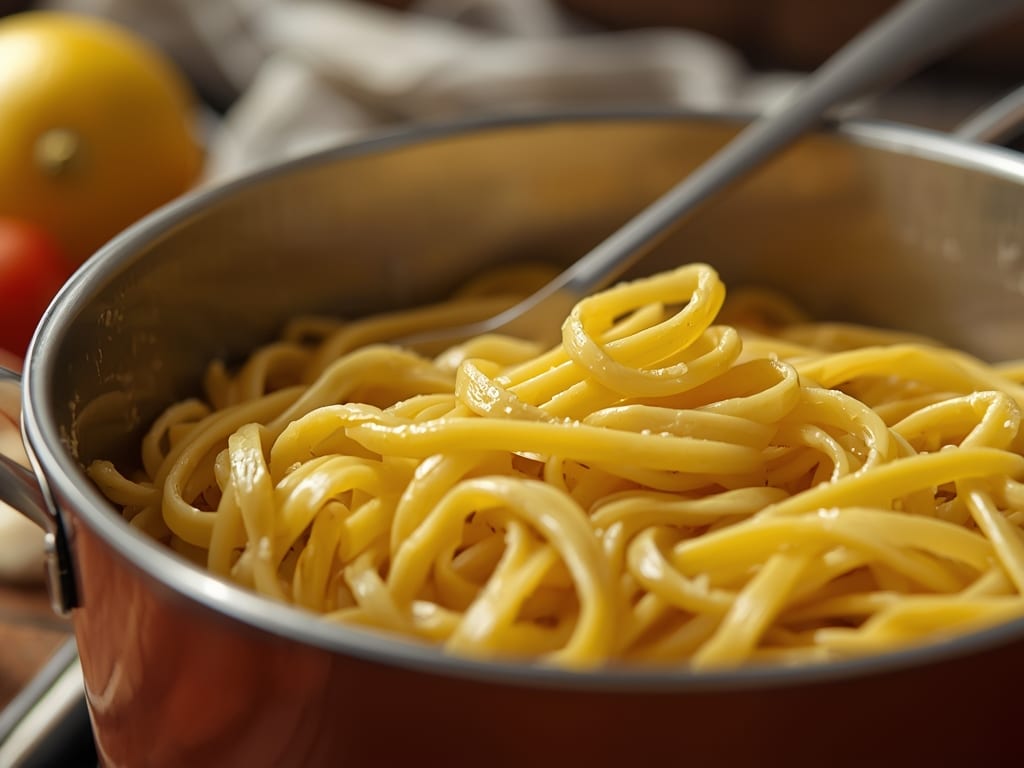 lemon pasta - Detail or variation