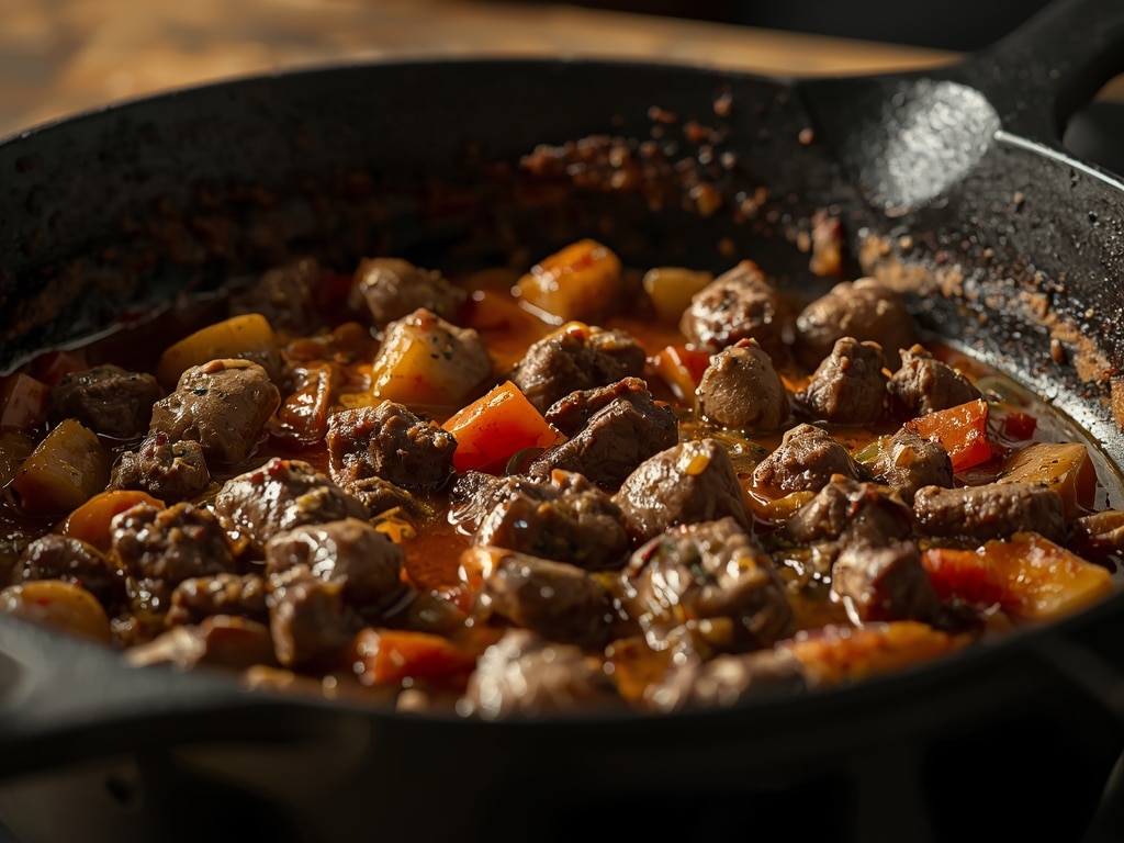 skillet beef casserole - Detail or variation