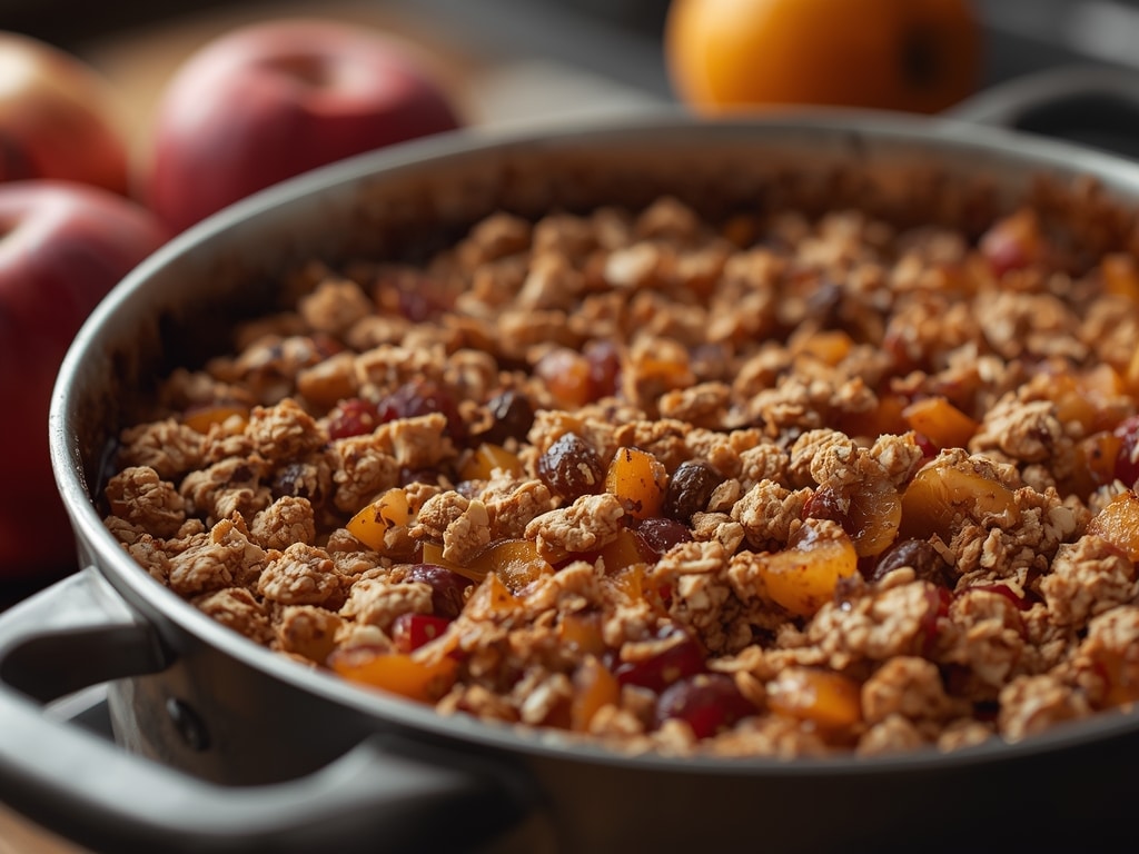 gluten free fruit crisp - Detail or variation