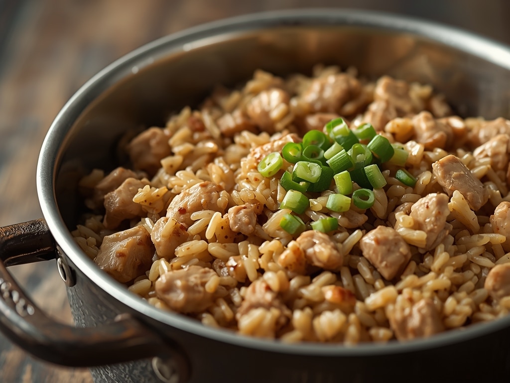 one pot chicken rice bowl - Detail or variation