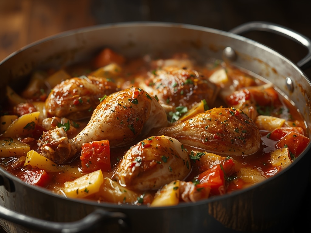 sheet pan turkey stew - Detail or variation