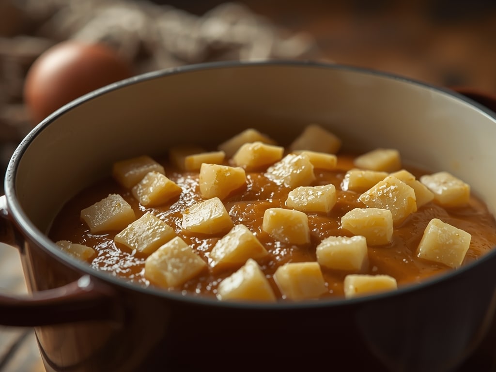 spring picnic pudding - Detail or variation