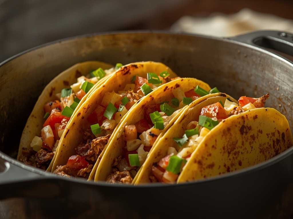 spring baking tacos - Detail or variation