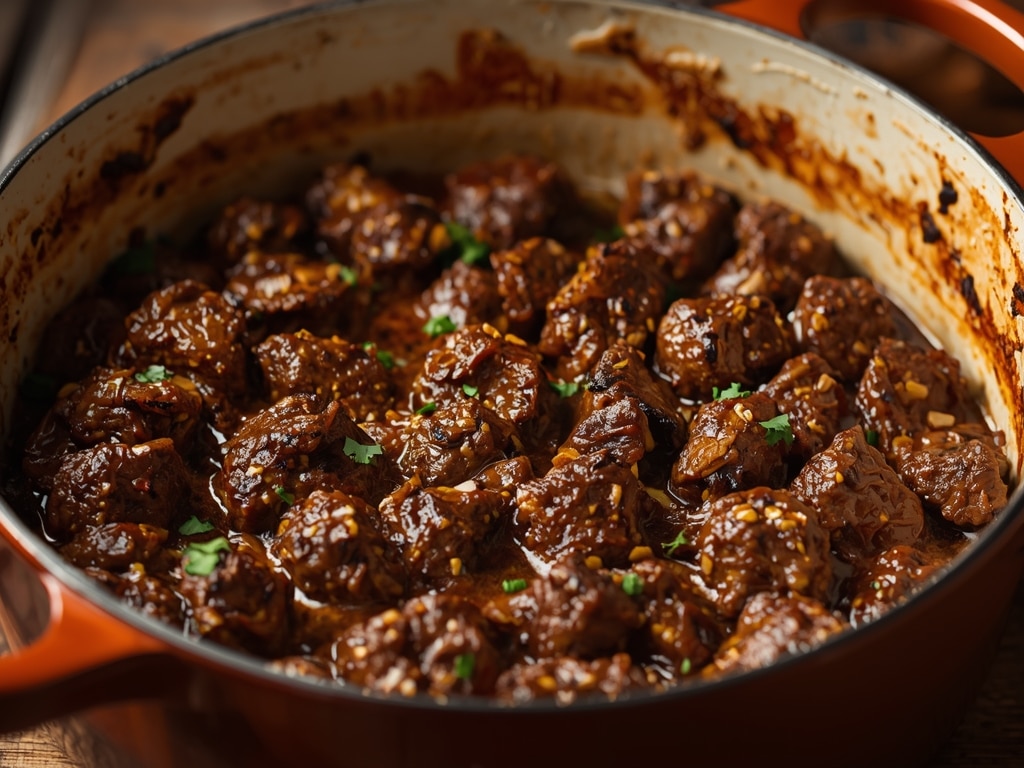 grilled beef casserole - Detail or variation