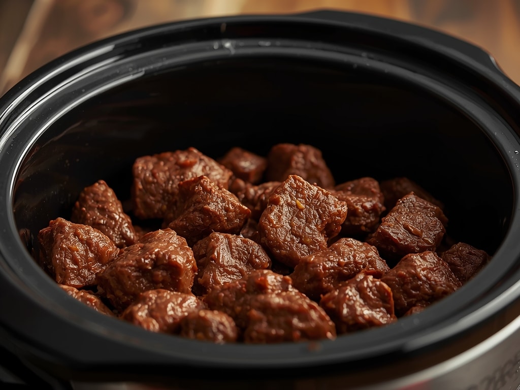 slow cooker beef wraps - Detail or variation