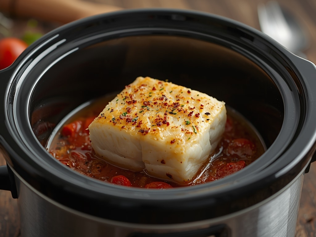 slow cooker cod bowl - Detail or variation