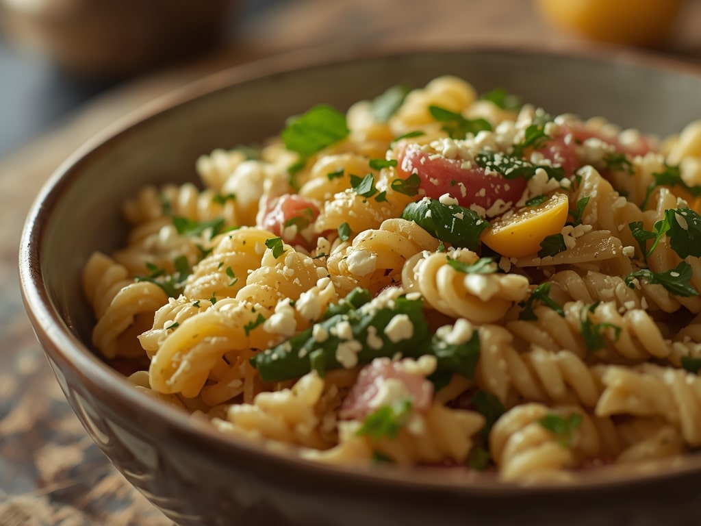spring picnic pasta - Detail or variation