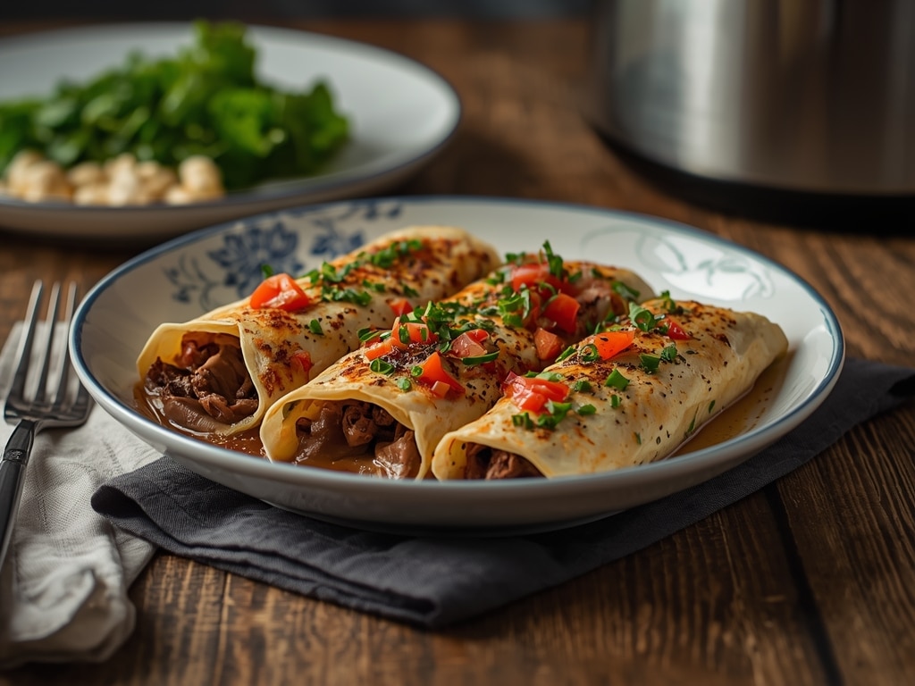 Baked Beef Wraps: The Easiest Dinner, Ever!