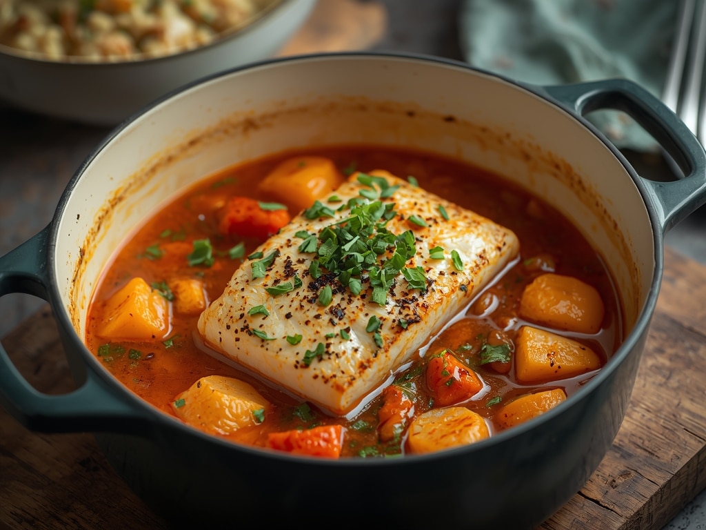 Grilled Cod Stew: The Easiest &amp; Most Delicious Recipe