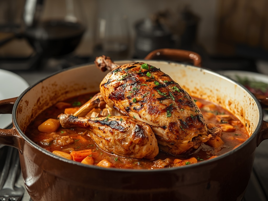 Grilled Turkey Stew: The Easiest One-Pot Recipe