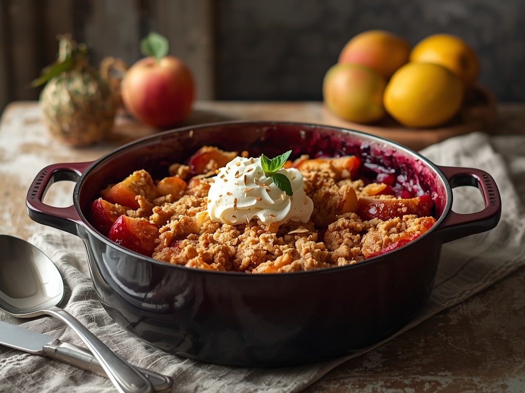 Easter Dessert Fruit Crisp: Easiest Recipe EVER