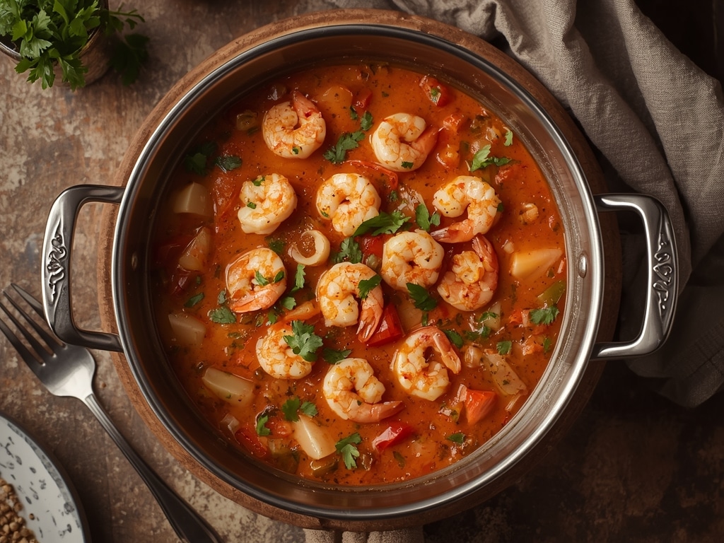 Skillet Shrimp Soup: Easy One-Pan Recipe Tonight!